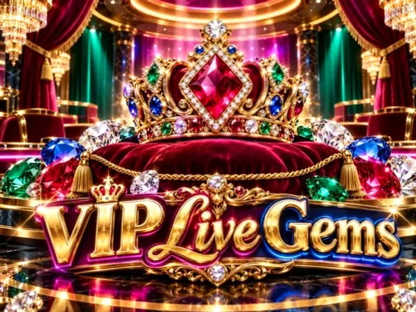 VIP Live Gems at Vincispin